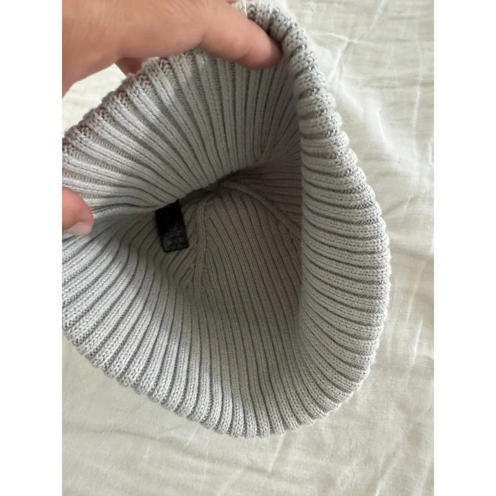 MAAP Cycling Grey Ribbed Beanie Hat